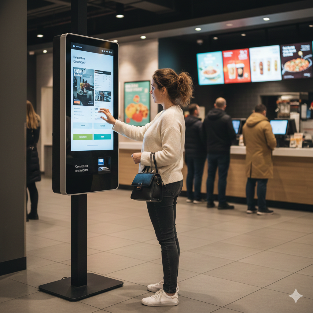 Como os totens de autoatendimento transformam a experiência do consumidor